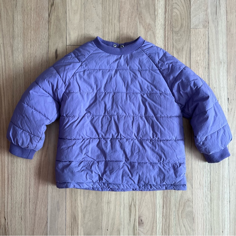 Zara Girls Puffy Pullover Sweater/Jacket